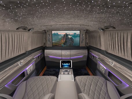 2025 Mercedes-Benz V-Класс Extra Long 300 d экстра длинный III (W447) Рестайлинг 2, чёрный, 29500000 рублей, вид 3