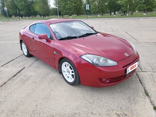 2008 Hyundai Coupe II (GK) Рестайлинг, красный, 600000 рублей, вид 2