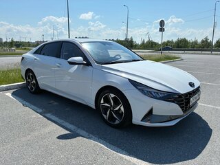 2020 Hyundai Elantra VII (CN7), белый, 1940000 рублей, вид 2