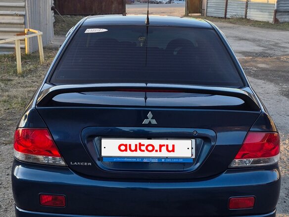 2007 Mitsubishi Lancer IX Рестайлинг, синий, 650000 рублей - вид 7