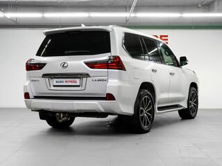 2018 Lexus LX 450d III Рестайлинг 2, белый, 6050000 рублей, вид 5