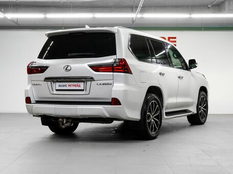 2018 Lexus LX 450d III Рестайлинг 2, белый, 6300000 рублей, вид 5