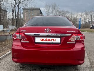 2012 Toyota Corolla X (E140, E150) Рестайлинг, красный, 1000000 рублей, вид 4
