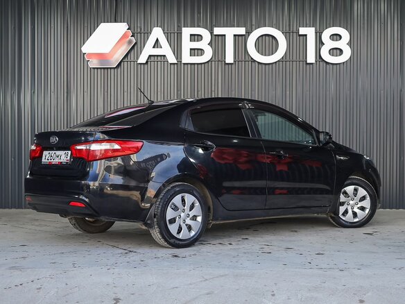 2013 Kia Rio III, чёрный, 849000 рублей - вид 2