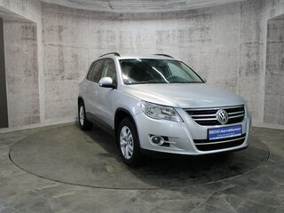 2009 Volkswagen Tiguan I, серый, 675000 рублей, вид 3