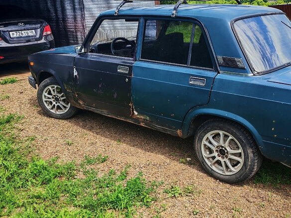 2006 Lada (ВАЗ) 2107, зелёный - вид 3