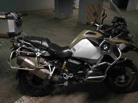 2014 BMW R 1200 GS Adventure, зелёный, 1250000 рублей, вид 2