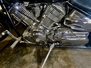1999 Yamaha XVS1100, чёрный, 320000 рублей, вид 4