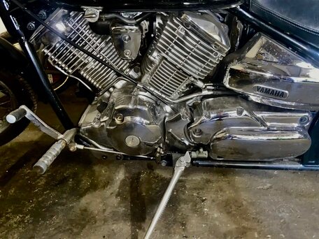1999 Yamaha XVS1100, чёрный, 320000 рублей, вид 4