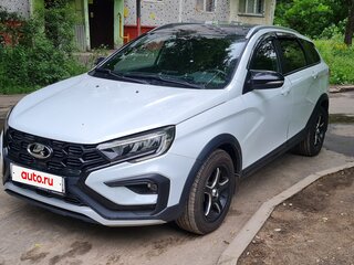 2024 Lada (ВАЗ) Vesta SW Cross I Рестайлинг (NG), белый, 1670000 рублей, вид 3