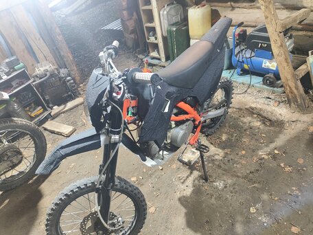 2023 Kayo Basic TT125, чёрный, 60000 рублей, вид 1