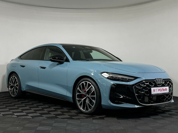 2026 Audi A5 L Sportback III (B10), голубой, 6600000 рублей - вид 3