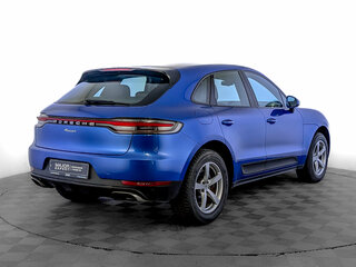 2021 Porsche Macan I Рестайлинг, синий, 4070000 рублей, вид 5