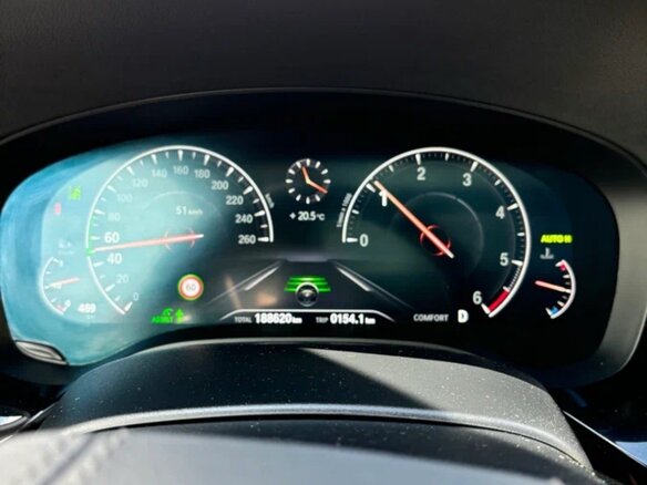 2019 BMW 5 серии 520d VII (G30/G31/G38), серый, 3300000 рублей - вид 6