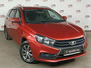 2019 Lada (ВАЗ) Vesta SW I, красный, 889000 рублей, вид 1