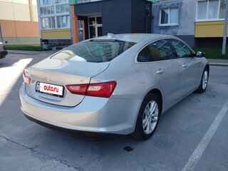 2018 Chevrolet Malibu IX, серебристый, 1080000 рублей, вид 4