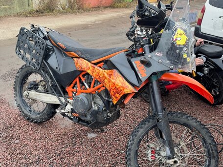 2015 KTM 690 Enduro R, оранжевый, 600000 рублей, вид 1