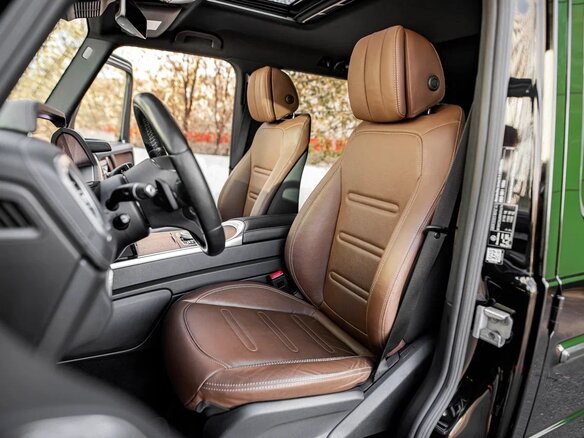 2021 Mercedes-Benz G-Класс 400 d III (W463), чёрный, 16200000 рублей - вид 8