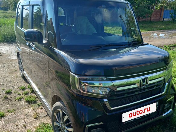 2021 Honda N-BOX II Рестайлинг, чёрный, 1220000 рублей
