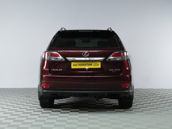 2013 Lexus RX 350 III Рестайлинг, красный, 2139000 рублей - вид 4