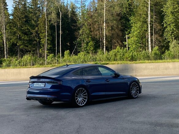 2017 Audi A5 II (F5), синий, 2790000 рублей - вид 5