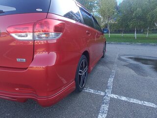 2011 Toyota Wish II, красный, 1490000 рублей, вид 5