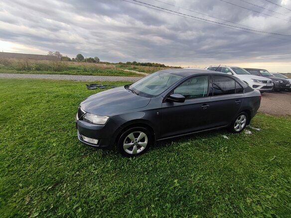2014 Skoda Rapid I, серый, 780000 рублей - вид 6