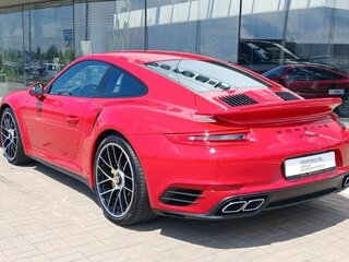 2018 Porsche 911 Turbo VII (991) Рестайлинг, красный, 14990000 рублей, вид 5