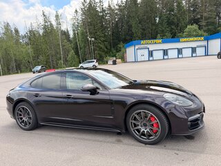 2017 Porsche Panamera Turbo II, коричневый, 5900000 рублей, вид 3