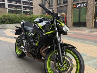 2021 Kawasaki Z 650, зелёный, 780000 рублей, вид 2