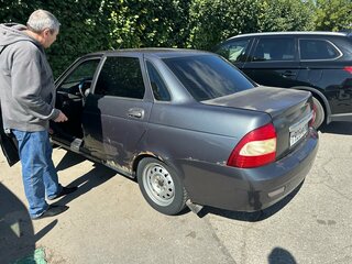 2013 Lada (ВАЗ) Priora I, серебристый, 215000 рублей, вид 4