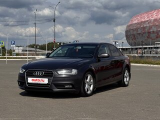 2012 Audi A4 IV (B8) Рестайлинг, чёрный, 1020000 рублей, вид 1