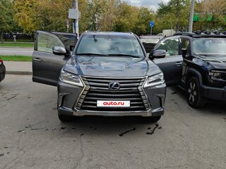 2016 Lexus LX 570 III Рестайлинг 2, серый, 15000000 рублей, вид 3
