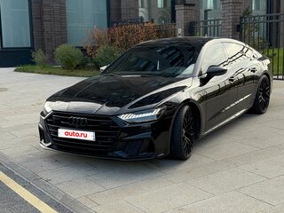 2018 Audi A7 55 TFSI II (4K), чёрный, 4600000 рублей, вид 4
