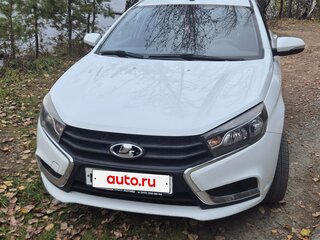 2015 Lada (ВАЗ) Vesta I, белый, 690000 рублей, вид 4