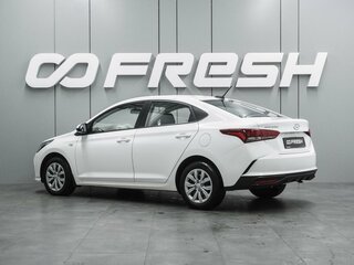 2021 Hyundai Solaris II Рестайлинг, белый, 1497000 рублей, вид 2