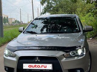 2012 Mitsubishi Lancer X Рестайлинг, серебристый, 890000 рублей, вид 1