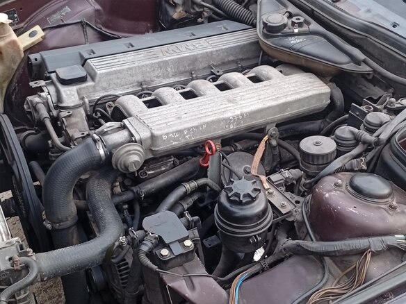 1994 BMW 5 серии 525d III (E34), коричневый, 220000 рублей - вид 5