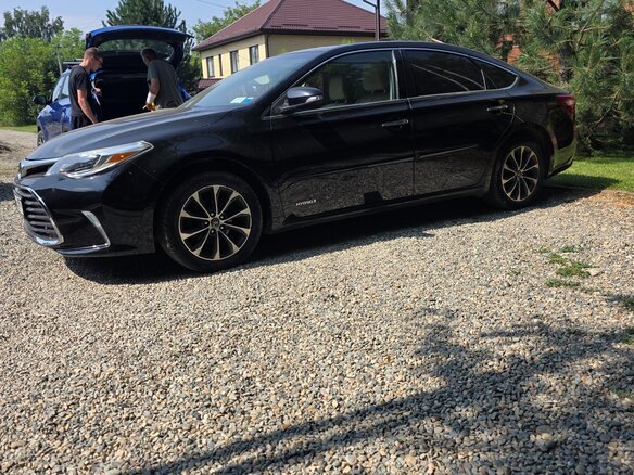 2017 Toyota Avalon IV Рестайлинг, чёрный, 2420000 рублей - вид 1