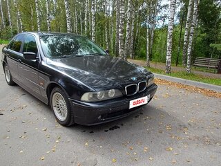 2001 BMW 5 серии 520i IV (E39) Рестайлинг, чёрный, 600000 рублей, вид 3