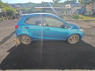 2011 Mazda Demio III (DE), синий, 460000 рублей, вид 2