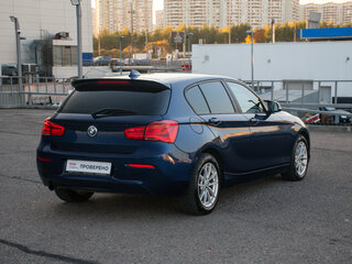 2018 BMW 1 серии 118i II (F20/F21) Рестайлинг 2, синий, 1998000 рублей, вид 5