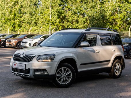 2014 Skoda Yeti I Рестайлинг, белый, 879000 рублей, вид 1