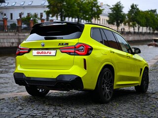 2022 BMW X3 M Competition I (F97) Рестайлинг, зелёный, 8500000 рублей, вид 3