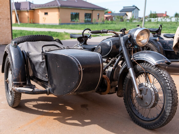 1965 Днепр К-750, чёрный, 120000 рублей - вид 3