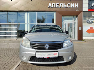 2014 Renault Sandero I, серебристый, 635860 рублей, вид 2