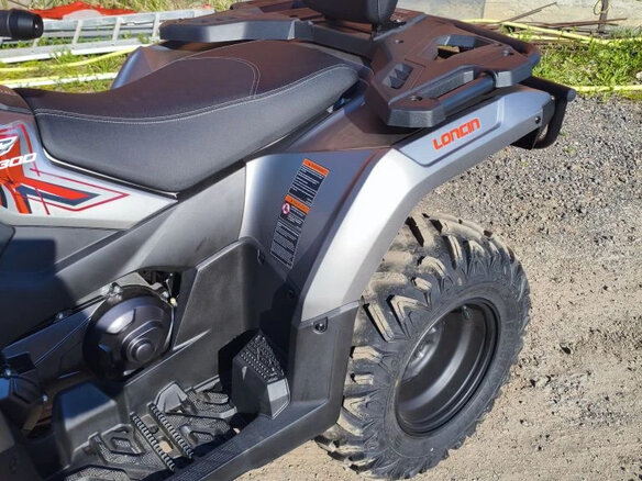 2026 Loncin XWolf 300 Max, серый, 485000 рублей - вид 10