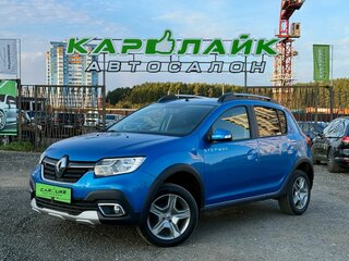 2019 Renault Sandero Stepway II Рестайлинг, синий, 1229000 рублей, вид 2