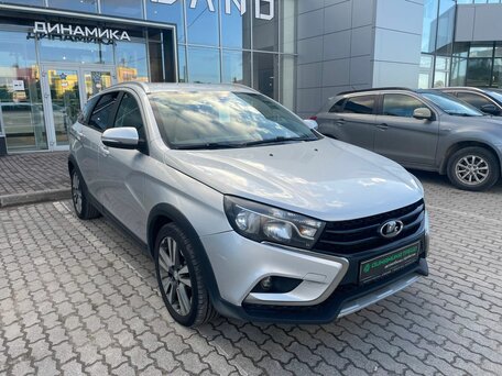 2021 Lada (ВАЗ) Vesta SW Cross I, серый, 890000 рублей, вид 3