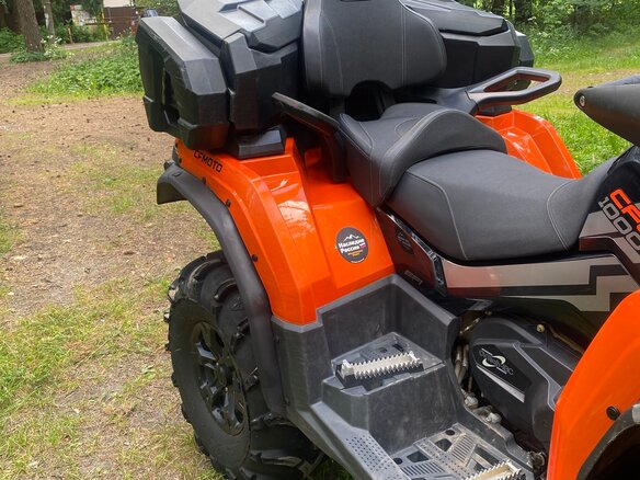 2020 CFMoto CFORCE 1000 EPS, оранжевый, 950000 рублей - вид 11